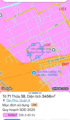 BDS HVL [NC] NGỘP ! BÁN RẺ 3449m2 Lê Văn Việt Q9 chỉ 240 tỷ