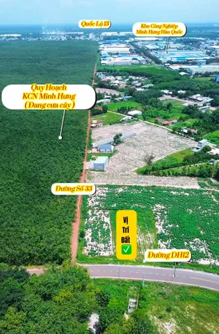 Bán Đất 235m2 có sẵn 60 m2 thổ cư giá 599 triệu tại - Chọn - - Chọn - Phường Chơn Thành Đồng Nai