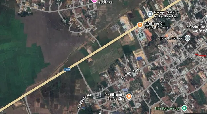Bán Đất 4717m2 giá 7 tỷ tại Đường Quốc lộ 55 Xã Phước Thuận Huyện Xuyên Mộc Bà Rịa - Vũng Tàu
