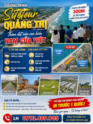 Thư Mời Chương Trình SiteTour Quảng Trị 2N2Đ Cùng Chủ Đầu Tư