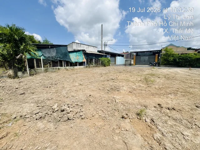 Bán Đất 200m2 có sẵn 200 m2 thổ cư giá 2.8 tỷ tại Đường Trung Lập Xã Trung Lập Thượng Huyện Củ Chi TP. Hồ Chí Minh