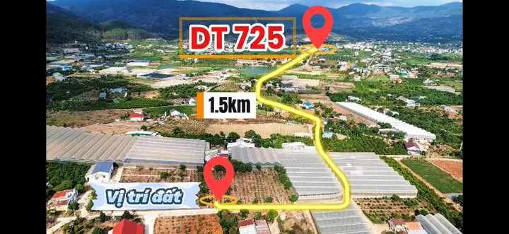 Bán Đất 199m2 có sẵn 116 m2 thổ cư giá 690 triệu tại - Chọn - Thị trấn Nam Ban Huyện Lâm Hà Lâm Đồng