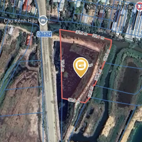 Bán Đất 8000m2 giá 16.5 tỷ tại Đường Tỉnh 837 Thị trấn Tân Thạnh Huyện Tân Thạnh Long An
