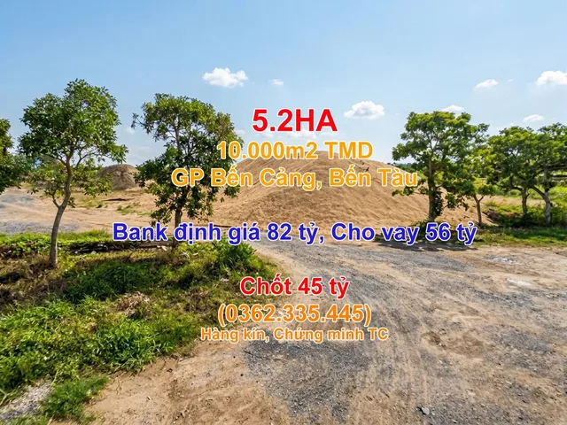 [D2535K*] ĐẤT 3 MẶT TIỀN QL91B CẦN THƠ, GIÁ CHỈ 45 TỶ