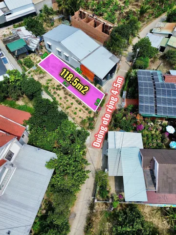 Bán Đất 118m2 có sẵn 60 m2 thổ cư giá 1.42 tỷ tại - Chọn - Xã Diên Toàn Huyện Diên Khánh Khánh Hòa