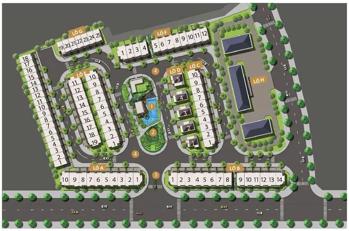 Nhà phố golf park novaland 101m2  giá chỉ 6,3 tỷ