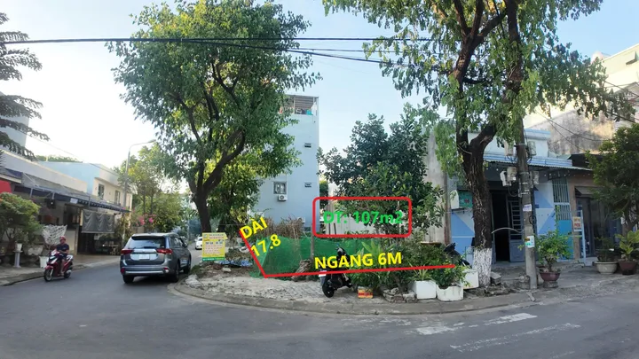 Chủ gửi GẤP  😈lô góc 2 MẶT TIỀN😈 ngay NGÃ TƯ  tại HÒA XUÂN -- ĐÀ NẴNG