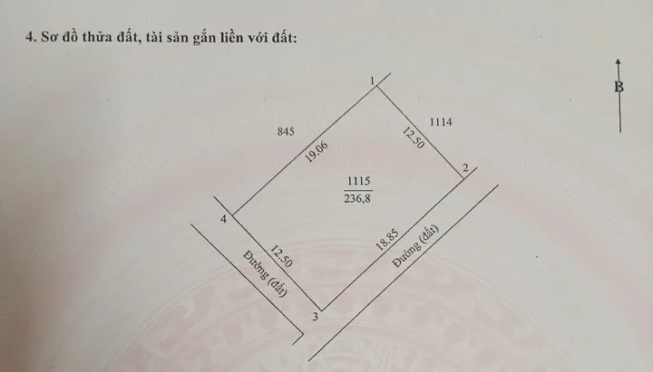 Bán Đất 250m2 có sẵn 100 m2 thổ cư giá 390 triệu tại - Chọn - Xã Hải Phú Huyện Hải Lăng Quảng Trị