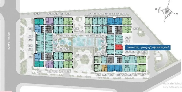 Bán Căn hộ chung cư 54.3m2 giá 2.2 tỷ tại - Chọn - Phường Thắng Tam Thành phố Vũng Tàu Bà Rịa - Vũng Tàu