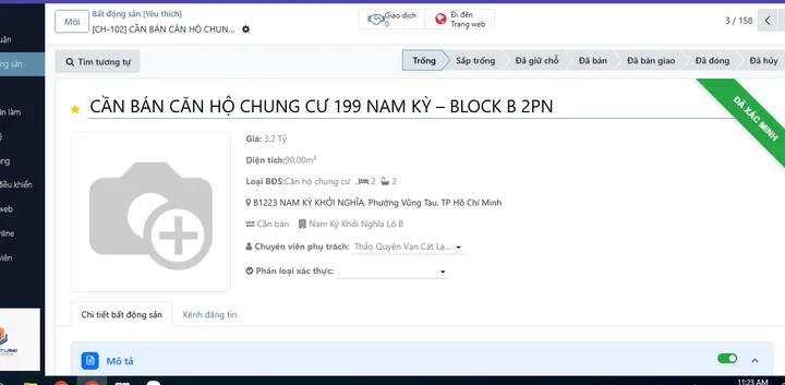 Bán Căn hộ chung cư 90m2 giá 3.25 tỷ tại - Chọn - Phường 3 Thành phố Vũng Tàu Bà Rịa - Vũng Tàu