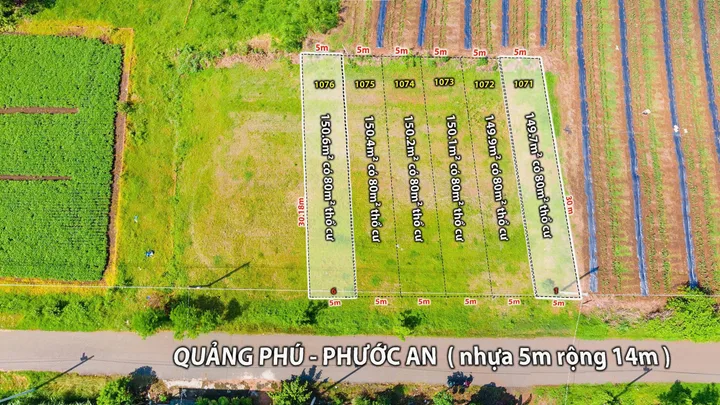 Bán Đất 150m2 có sẵn 80 m2 thổ cư giá 580 triệu tại - Chọn - Xã Đá Bạc Huyện Châu Đức Bà Rịa - Vũng Tàu