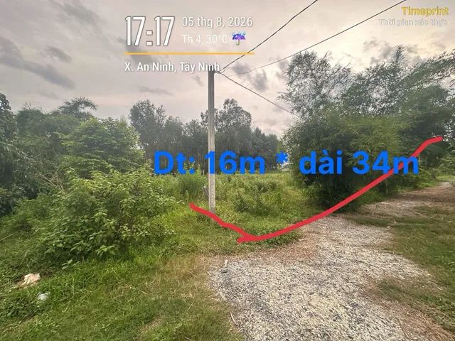 Bán Đất 347m2 có sẵn 347 m2 thổ cư giá 1 tỷ tại Đường Đt 825 Xã Lộc Giang Huyện Đức Hòa Long An