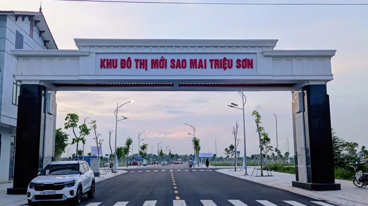 BÁN ĐẤT NỀN SAO MAI TRIỆU SƠN . LH:0829102989.