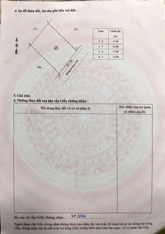 Cần giải ngân, bán lô đất biển Tam Tiến