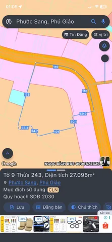 Bán Đất 27095m2 có sẵn 300 m2 thổ cư giá 35 tỷ tại - Chọn - - Chọn - Xã Phước Thành TP. Hồ Chí Minh