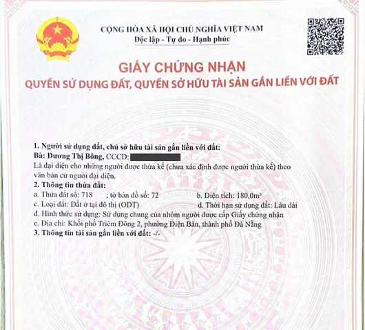 Bán đất nguyễn du - thị xã điện bàn 📌📌📌Làm việc trực tiếp giá tốt !!!