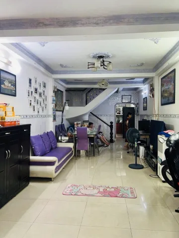 BÁN NHÀ 2 MẶT TIỀN KINH DƯƠNG VƯƠNG Q6 HẺM XE HƠI THÔNG DTSD 92M CHỈ 6TY3 (B104)