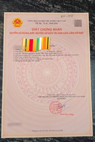 🌟 BÁN ĐẤT TU BÔNG 138,7m2 – VẠN NINH | GIÁ CHỈ 14,5 TRIỆU/M² 🌟