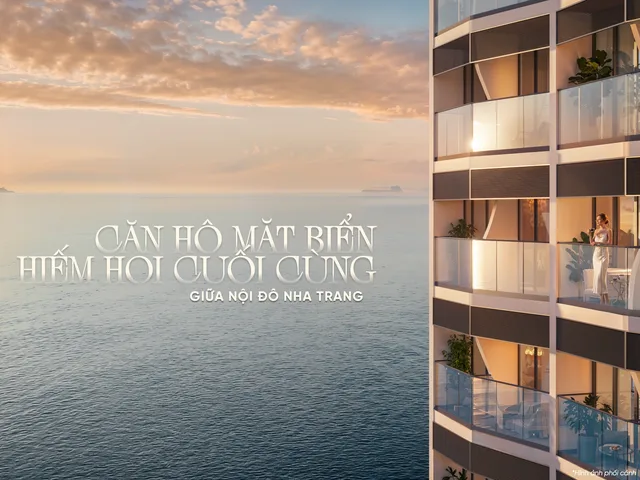 599 triệu - Sở Hữu ngay căn hộ mặt biển Alora Residences - Libera Ngay trong trung tâm Nha Trang