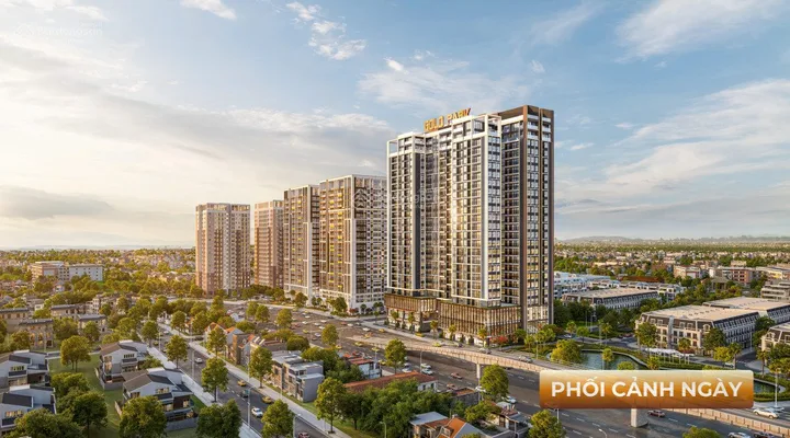 mở bán Goldpark căn 2PN 58m2 giá 44tr/m2 full nội thất đồ nhập khẩu sổ đỏ lâu dài