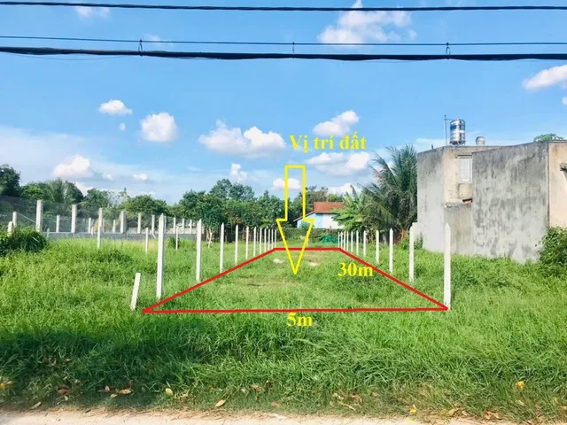 Bán Ngộp 149m2 Có Thổ Cư Giá Chỉ Với 1Tỷ3 Gần Cầu Vượt Củ Chi tại Xã Tân Thông Hội, SHR