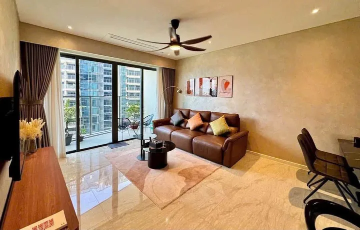 2 phòng ngủ căn hộ Metropole Thủ Thiêm tòa Opera cho thuê view hồ bơi