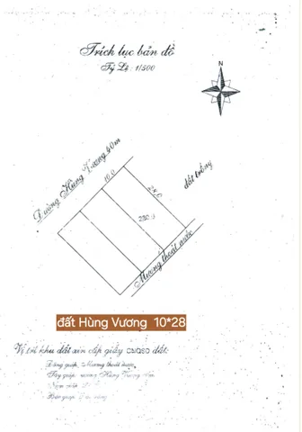 Bán Đất 280m2 có sẵn 280 m2 thổ cư giá 6.95 tỷ tại Đường Hùng Vương Phường Tân Thạnh Thành phố Tam Kỳ Quảng Nam