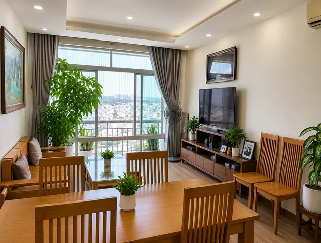 Bán gấp căn hộ Tản Đà Court - Lầu cao - Hướng mát - View đẹp - Sổ hồng riêng - 102m² (3PN - 2WC)