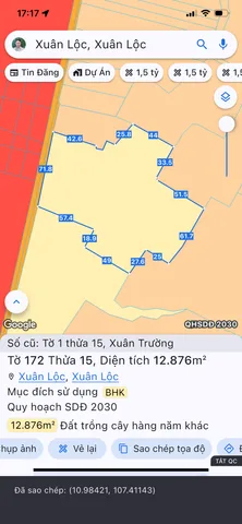 Bán 1,2 mẫu đất giá 4.1 tỷ tại Xã Xuân Trường Huyện Xuân Lộc Đồng Nai- 08