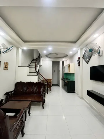 Nhà đẹp 4 tầng gần chợ Gò Xoài – Sát Lê Văn Quới .BT