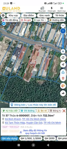 Bán Đất 681m2 có sẵn 681 m2 thổ cư giá 14.3 tỷ tại Xã Tam Thôn Hiệp Huyện Cần Giờ TP. Hồ Chí Minh