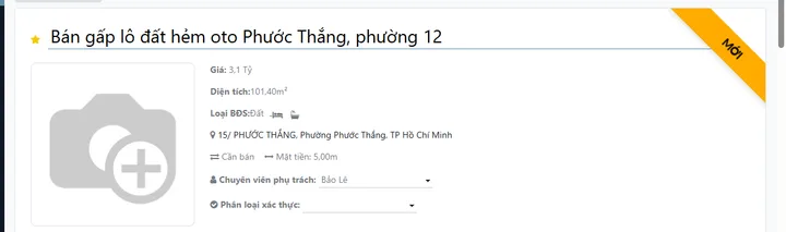 Bán Đất 101.4m2 có sẵn 60 m2 thổ cư giá 3.15 tỷ tại - Chọn - Phường 12 Thành phố Vũng Tàu Bà Rịa - Vũng Tàu