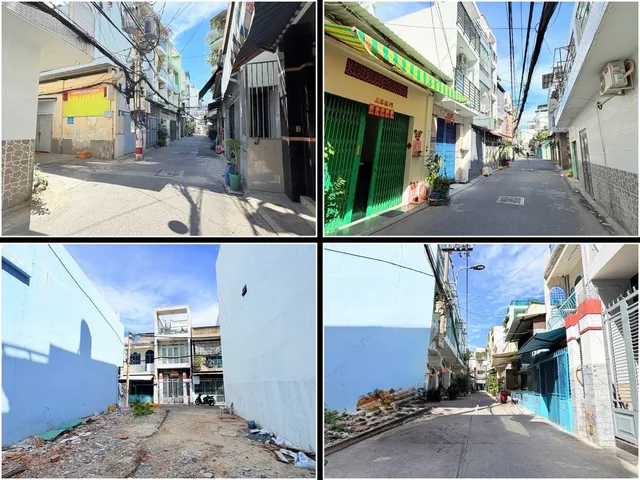 ĐẤT TRỐNG VUÔNG HẺM Ô TÔ THÔNG GIÁP VÒNG XOAY LÊ ĐẠI HÀNH PHÙ HỢP CHDV - NGANG 4m - 150m² - Dưới 10.9 T.ỷ - Âu Cơ - TÂN BÌNH