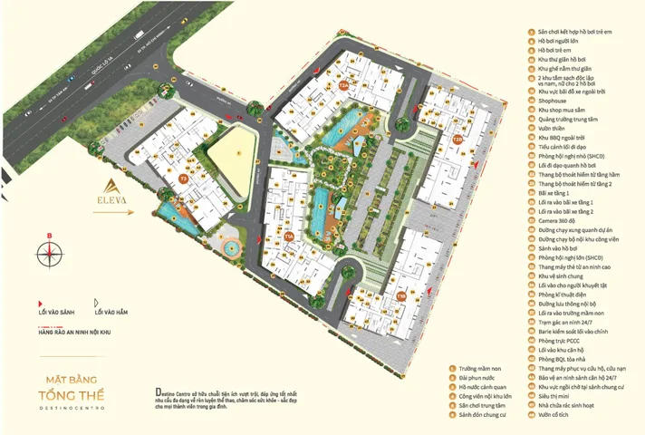 Bán căn hộ 2PN - 2WC Destino Centro giá 1,9 tỷ | Thanh toán 20% nhận nhà | Giá gốc Chủ đầu tư