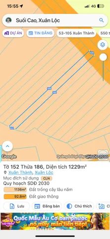 Bán đất đường bê tông Suối Mè, Suối Cao, Xuân Lộc, Đồng Nai gần núi Gia Lào – 1.229m² giá chỉ 485 triệu-21