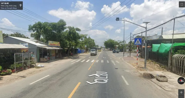 Bán đất 960.2m² mặt tiền Đường Quốc Lộ 80 Tân Hội nay là Phường Tân Ngãi, tỉnh Vĩnh Long