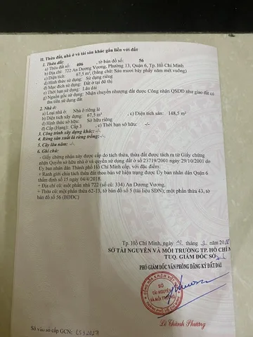 Bán Nhà Mặt Tiền 720-722 An Dương Vương, P13, Q6