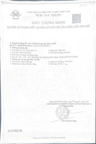 Bán Nhà Hẻm 165-167-167/1 Bùi Đình Tuý, Phường 24, Bình Thạnh