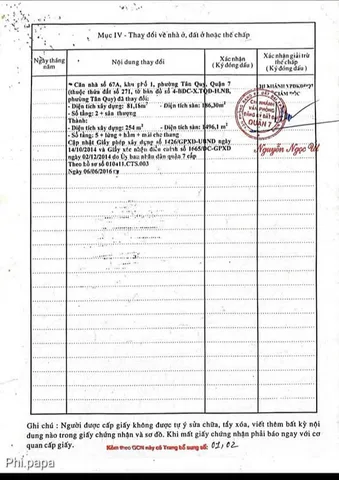 Bán Nhà Mặt Tiền 67A Đường số 85, phường Tân Quy, Quận 7
