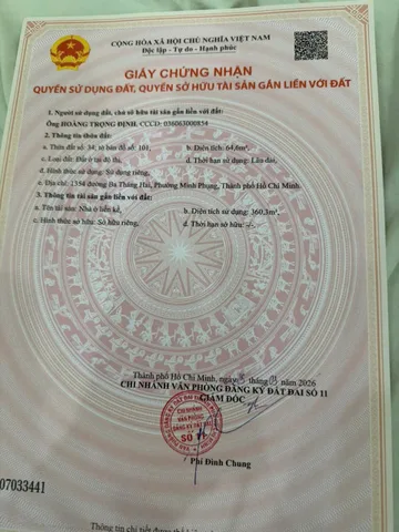 Bán Nhà Mặt Tiền 1354 Đường 3 Tháng 2, P2, Quận 11