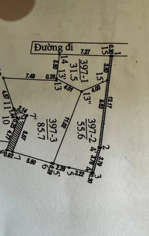 Chính chủ bán Đất 55.7m2 có sẵn 55.7 m2 thổ cư giá 10.5 tỷ tại Phường Xuân Đỉnh Quận Bắc Từ Liêm Hà Nội