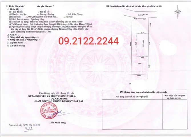 Bán Đất 720m2 có sẵn 200 m2 thổ cư Ngang 14.8m Suối Cát giá 2.1 tỷ tại Xã Cửa Dương Đặc Khu Phú Quốc