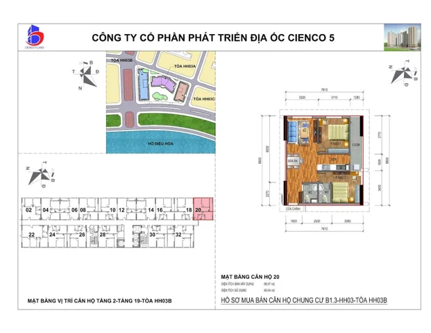 Cắt Lỗ Bán Gấp Căn Góc 67m² Khu 3 Tòa Mới Chung Cư Thanh Hà Chỉ 2,8x Tỷ