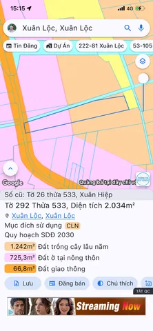 Bán 2.000m² đất quy hoạch đất ở, lên thổ cư được 700m² – Phường Xuân Lộc, giá 1,3 tỷ -33