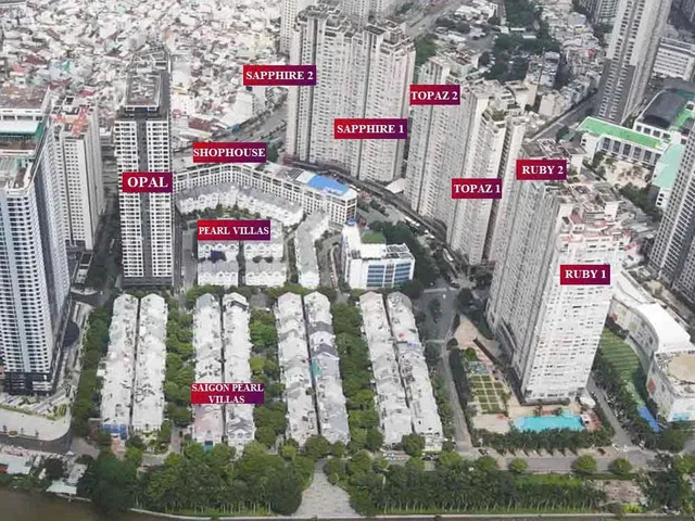 BDS HVL [NC] Bán BT Sài Gòn Pearl Bình Thạnh