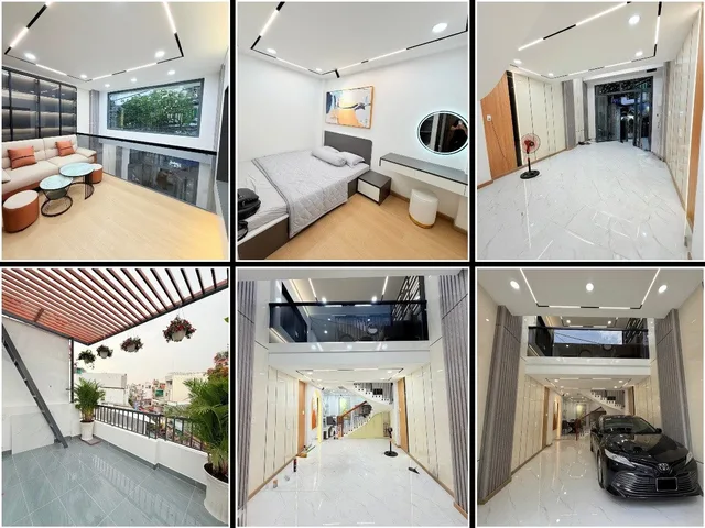 MẶT TIỀN HỒNG LẠC SÁT BÊN CHUNG CƯ BÀU CÁT 2 - 4TẦNG - NGANG 4m - Dưới 8.5 T.ỷTÂN BÌNH