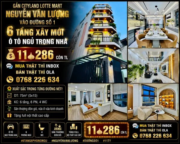 Bán Nhà riêng 75m2 có sẵn 75 m2 thổ cư giá 11.29 tỷ tại - Chọn - Phường 12 Quận Gò Vấp TP. Hồ Chí Minh