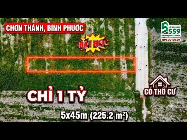 Bán đất tại Xã Minh Hưng, Thị Xã Chơn Thành, Bình Phước