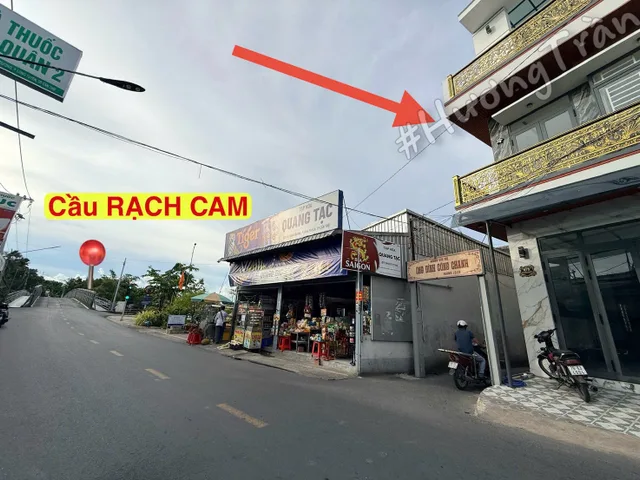 👉4 tỷ 900 - BÁN NHÀ 3 TẦNG MỚI XÂY GÓC 2 MẶT TIỀN ĐƯỜNG BÙI HỮU NGHĨA, Ngay chợ & cầu RẠCH CAM