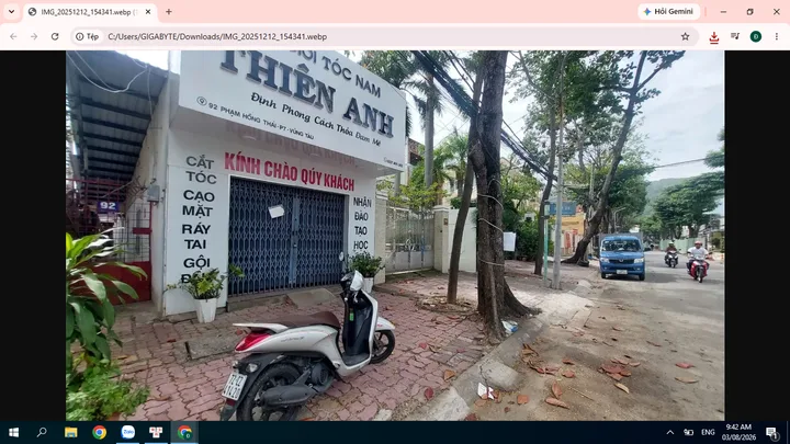 Cho thuê Mặt bằng kinh doanh 40.5m2 giá 9 triệu tại - Chọn - Phường 7 Thành phố Vũng Tàu Bà Rịa - Vũng Tàu